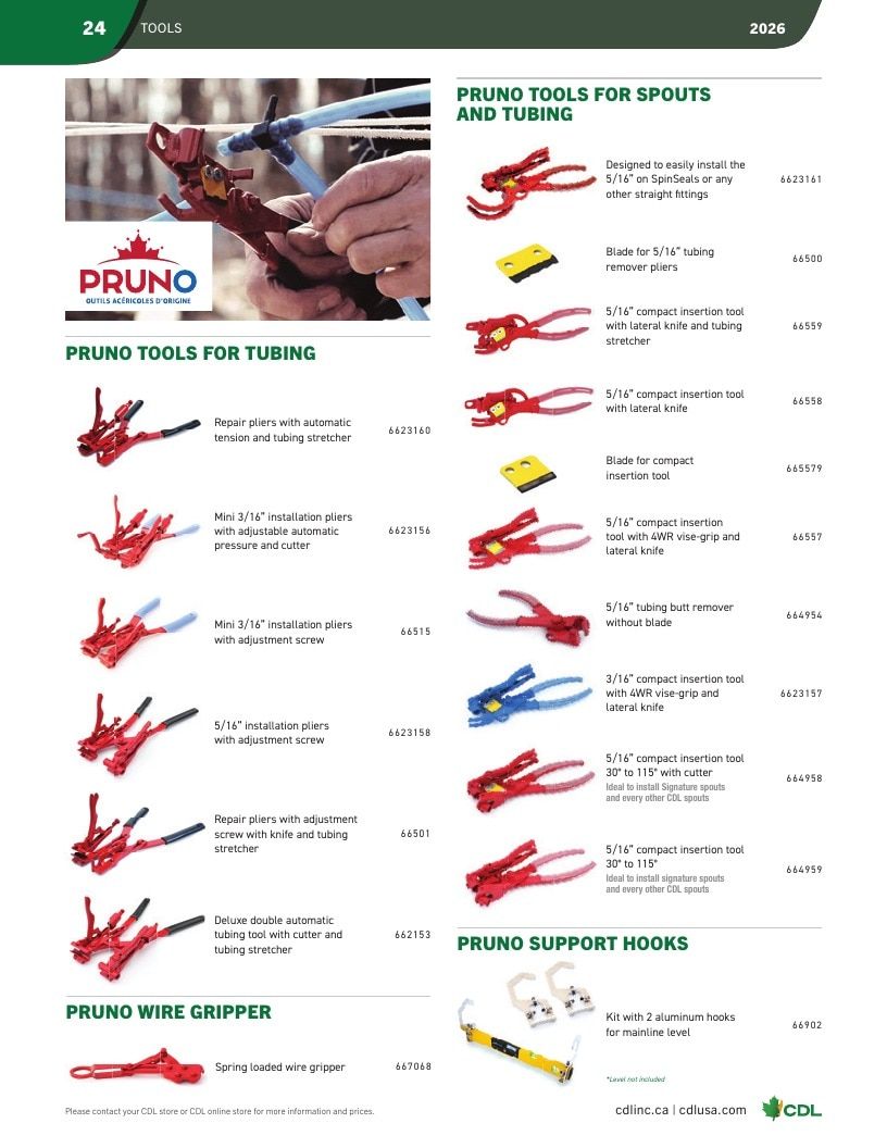CDL USA Maple Equipment Catalog Weekly Ad January 1 - December 31, 2026