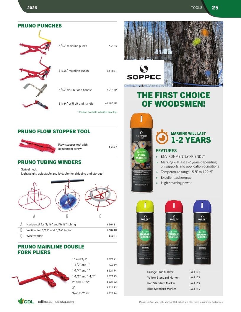 CDL USA Maple Equipment Catalog Weekly Ad January 1 - December 31, 2026