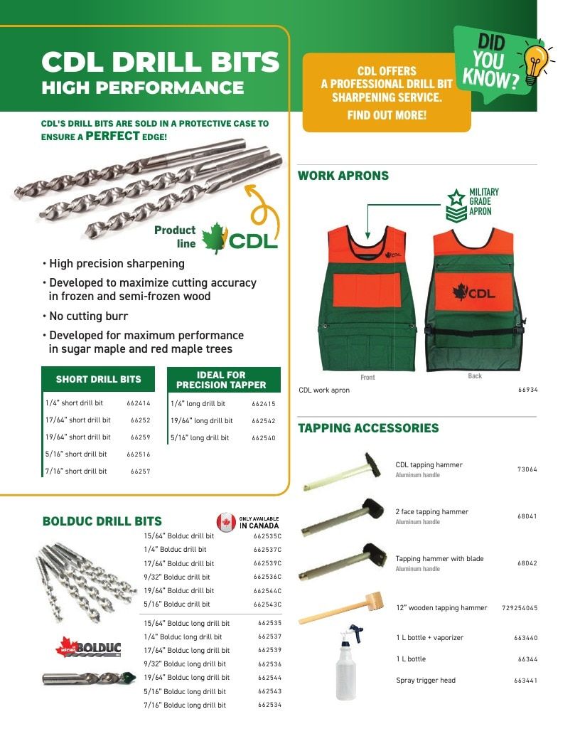 CDL USA Maple Equipment Catalog Weekly Ad January 1 - December 31, 2026