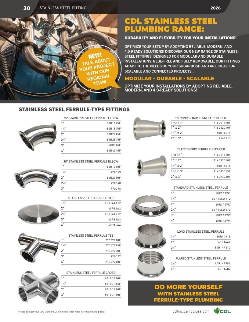 CDL USA Maple Equipment Catalog Weekly Ad January 1 - December 31, 2026