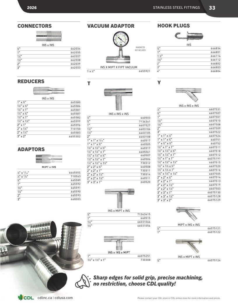 CDL USA Maple Equipment Catalog Weekly Ad January 1 - December 31, 2026