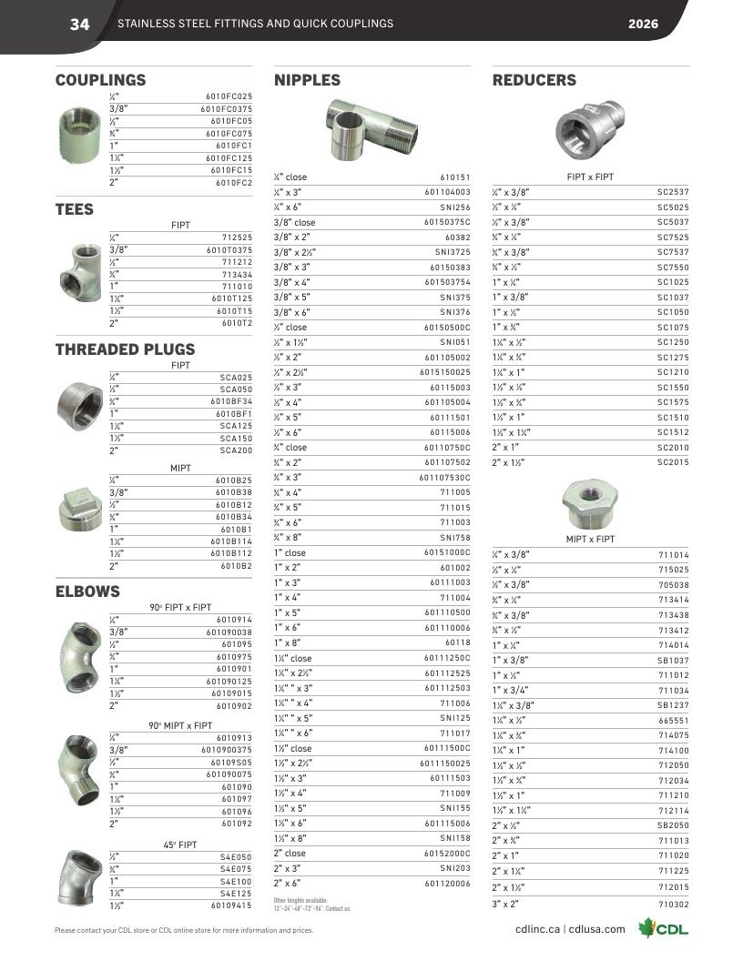 CDL USA Maple Equipment Catalog Weekly Ad January 1 - December 31, 2026