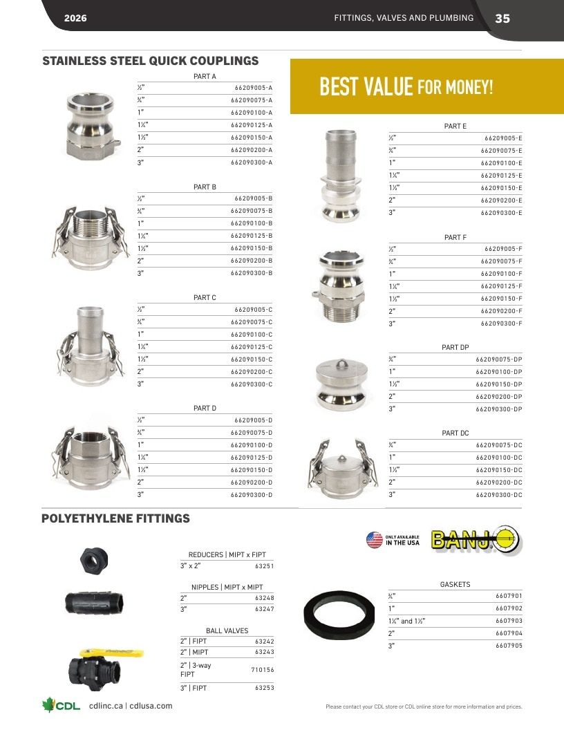 CDL USA Maple Equipment Catalog Weekly Ad January 1 - December 31, 2026