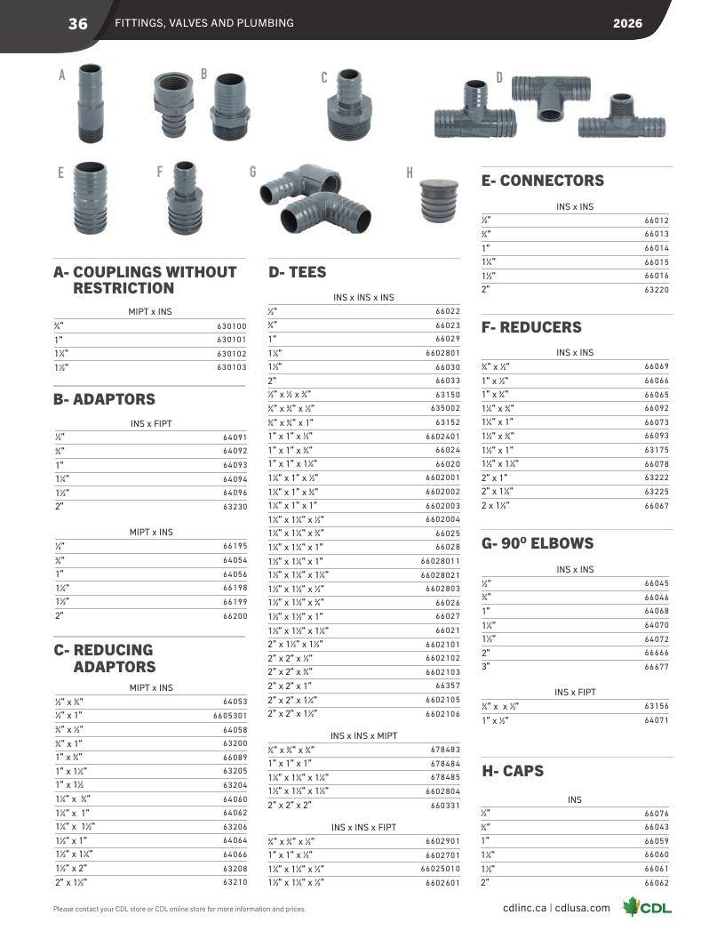 CDL USA Maple Equipment Catalog Weekly Ad January 1 - December 31, 2026