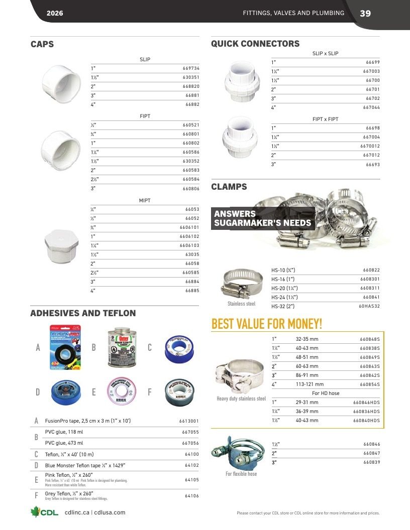 CDL USA Maple Equipment Catalog Weekly Ad January 1 - December 31, 2026