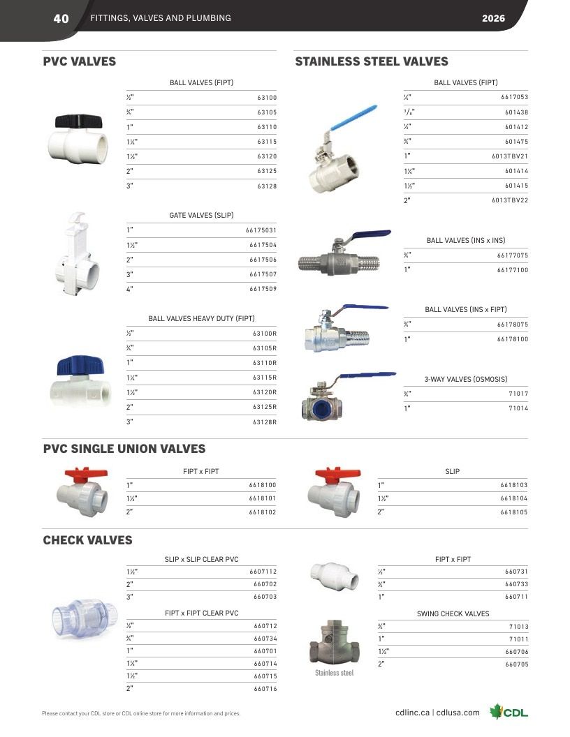 CDL USA Maple Equipment Catalog Weekly Ad January 1 - December 31, 2026