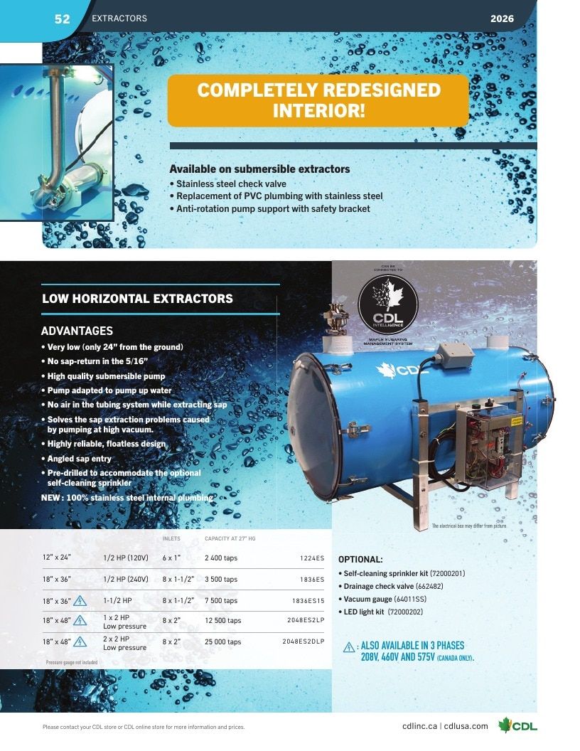 CDL USA Maple Equipment Catalog Weekly Ad January 1 - December 31, 2026
