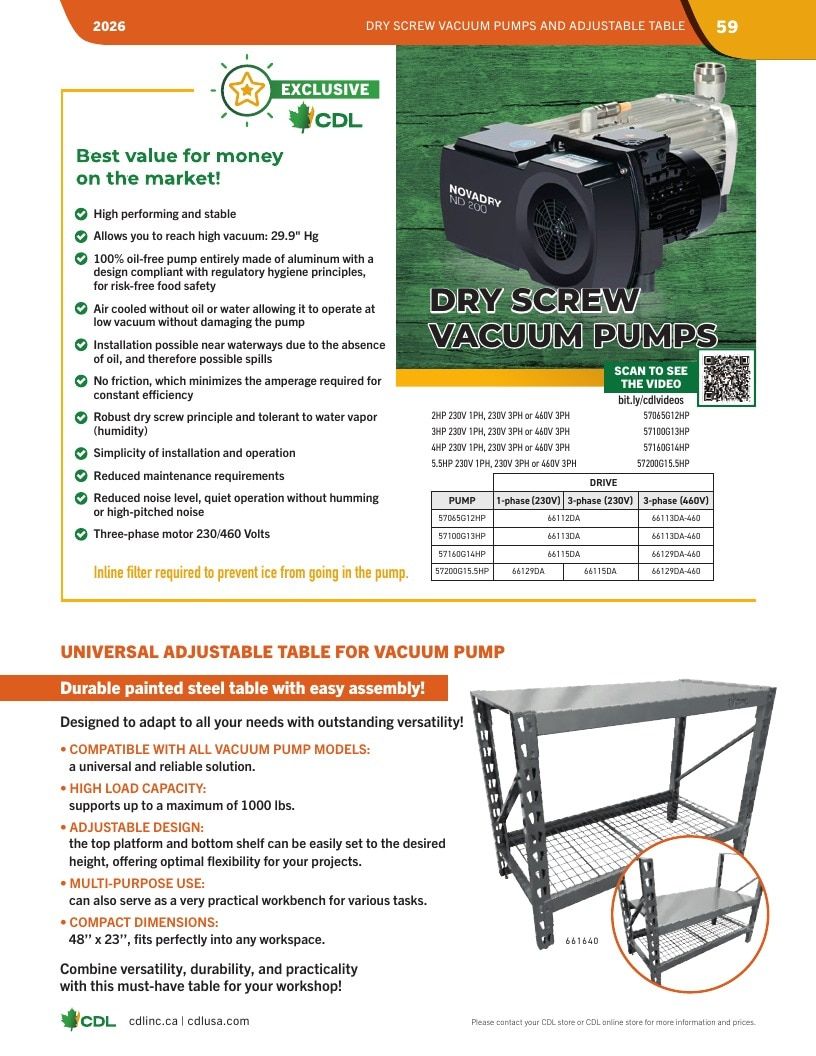 CDL USA Maple Equipment Catalog Weekly Ad January 1 - December 31, 2026