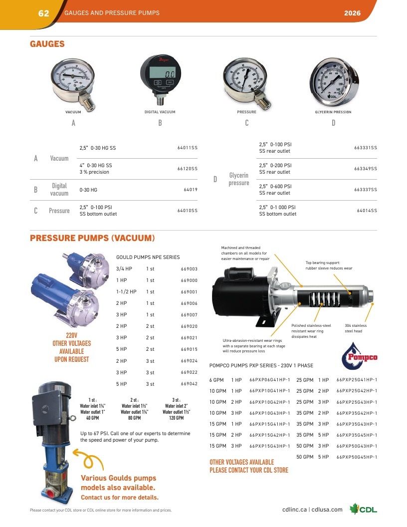 CDL USA Maple Equipment Catalog Weekly Ad January 1 - December 31, 2026