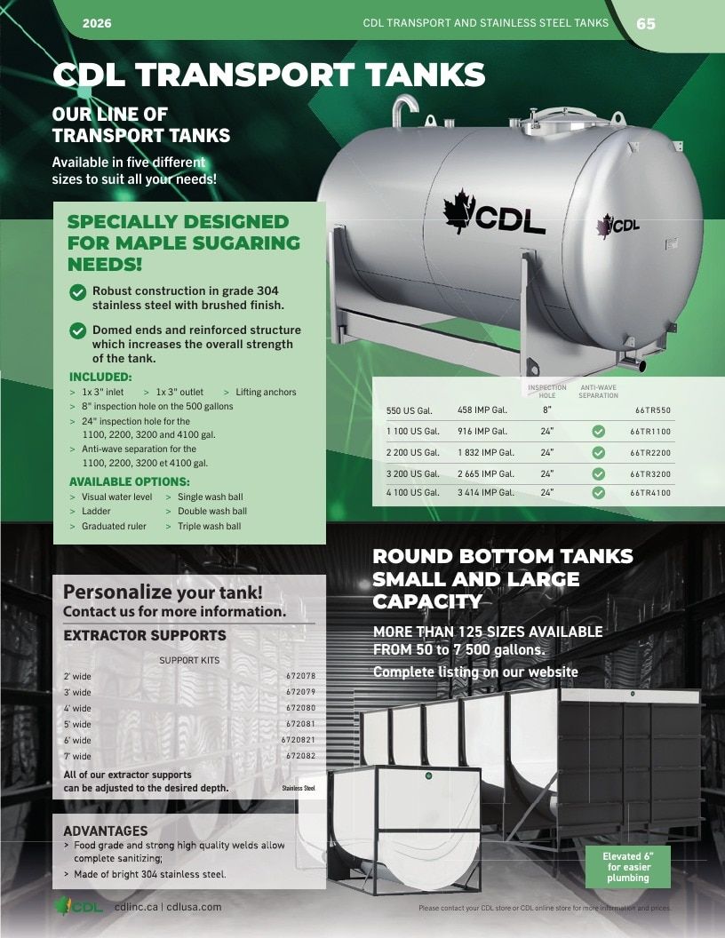CDL USA Maple Equipment Catalog Weekly Ad January 1 - December 31, 2026