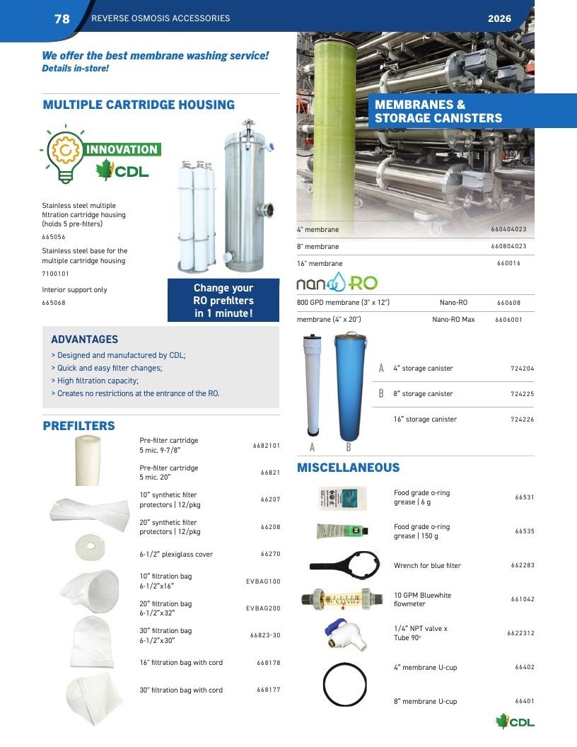 CDL USA Maple Equipment Catalog Weekly Ad January 1 - December 31, 2026