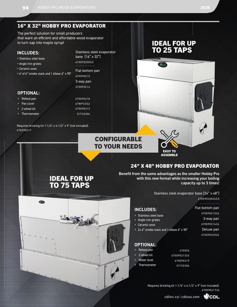 CDL USA Maple Equipment Catalog Weekly Ad January 1 - December 31, 2026