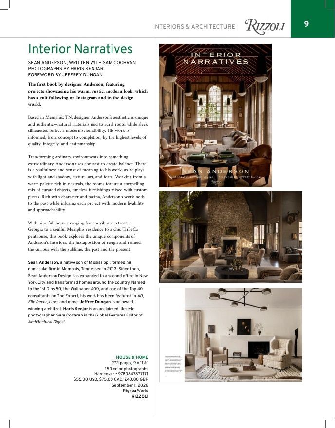 Rizzoli New York Fall 2026 Catalog Weekly Ad January 1 - December 31, 2026