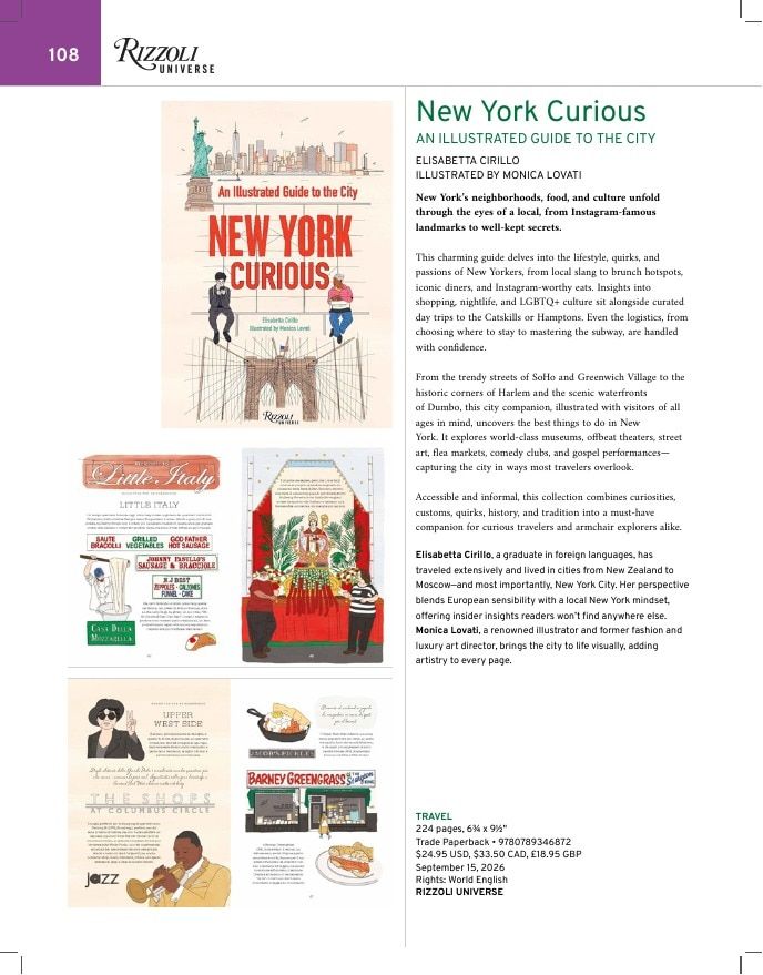 Rizzoli New York Fall 2026 Catalog Weekly Ad January 1 - December 31, 2026