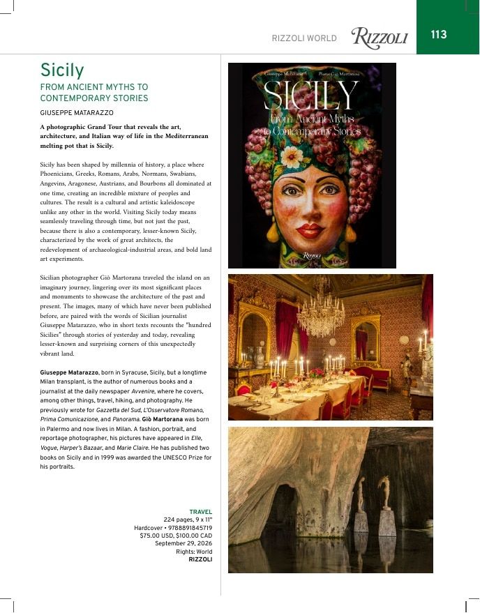 Rizzoli New York Fall 2026 Catalog Weekly Ad January 1 - December 31, 2026