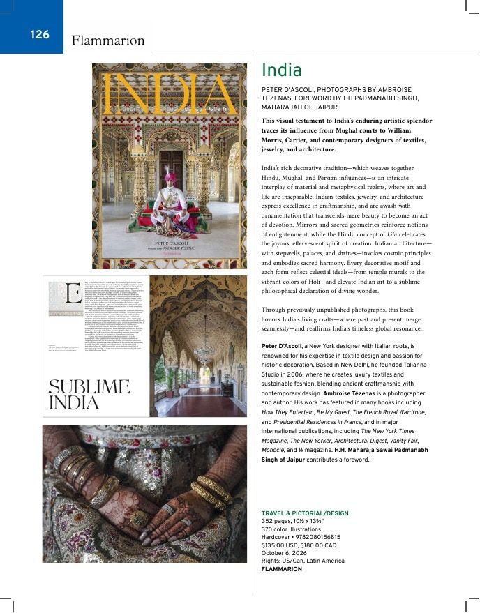 Rizzoli New York Fall 2026 Catalog Weekly Ad January 1 - December 31, 2026