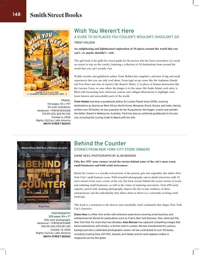 Rizzoli New York Fall 2026 Catalog Weekly Ad January 1 - December 31, 2026