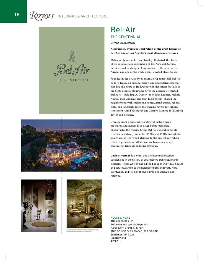 Rizzoli New York Fall 2026 Catalog Weekly Ad January 1 - December 31, 2026
