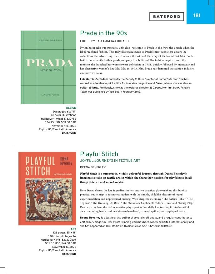 Rizzoli New York Fall 2026 Catalog Weekly Ad January 1 - December 31, 2026