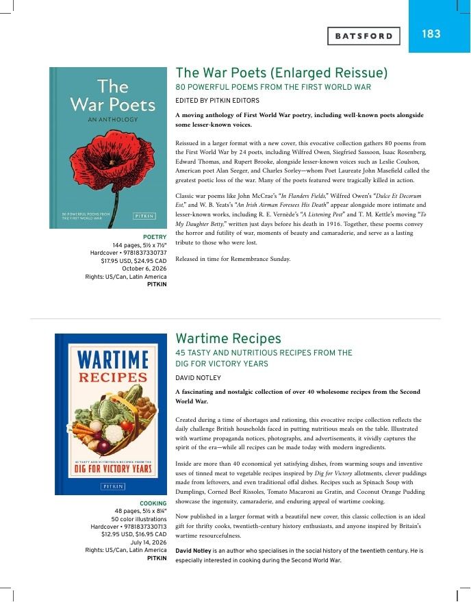 Rizzoli New York Fall 2026 Catalog Weekly Ad January 1 - December 31, 2026