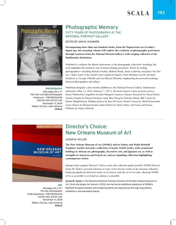 Rizzoli New York Fall 2026 Catalog Weekly Ad January 1 - December 31, 2026