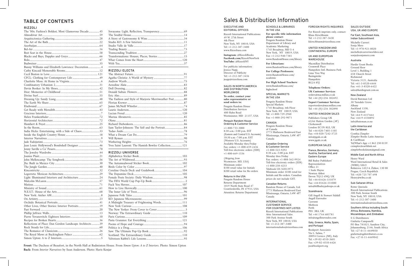 Rizzoli New York Fall 2026 Catalog Weekly Ad January 1 - December 31, 2026