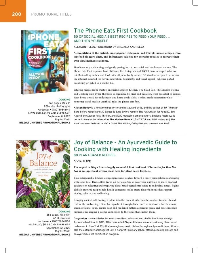 Rizzoli New York Fall 2026 Catalog Weekly Ad January 1 - December 31, 2026