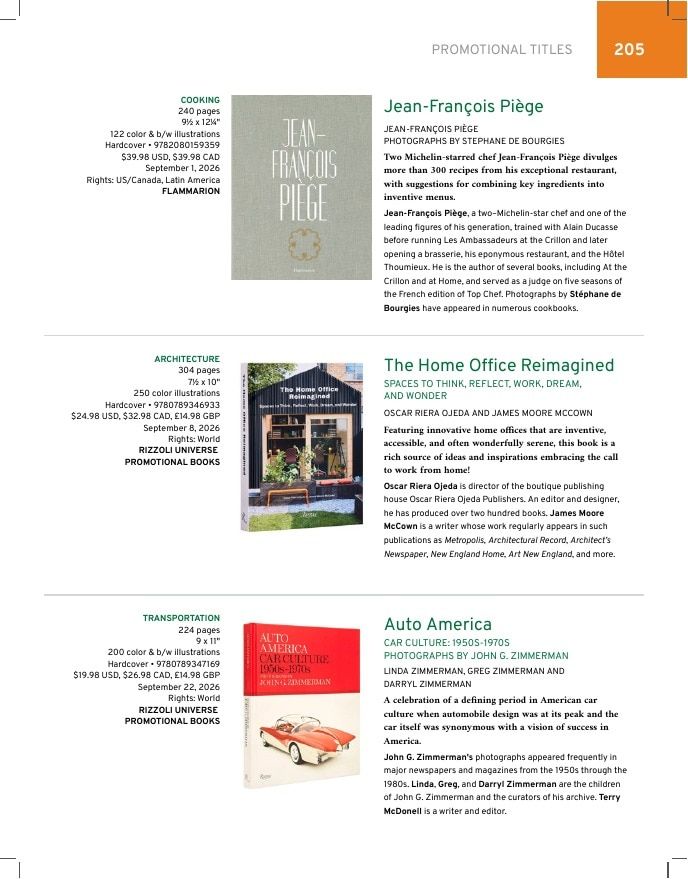 Rizzoli New York Fall 2026 Catalog Weekly Ad January 1 - December 31, 2026