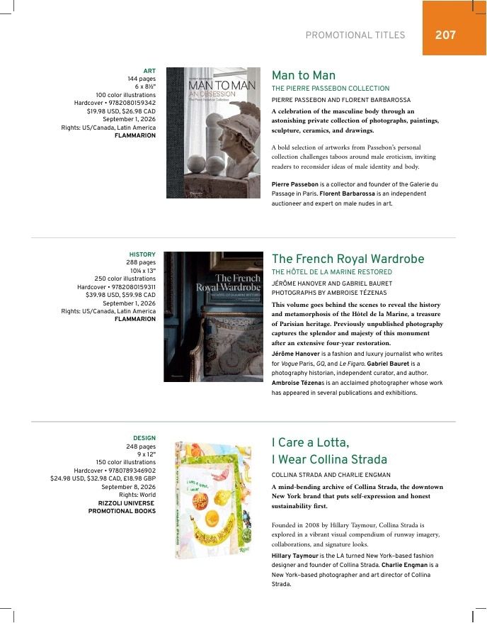 Rizzoli New York Fall 2026 Catalog Weekly Ad January 1 - December 31, 2026