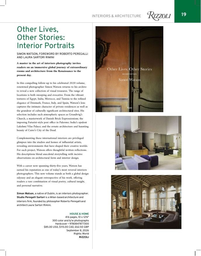 Rizzoli New York Fall 2026 Catalog Weekly Ad January 1 - December 31, 2026