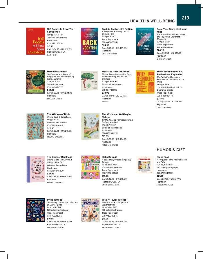Rizzoli New York Fall 2026 Catalog Weekly Ad January 1 - December 31, 2026