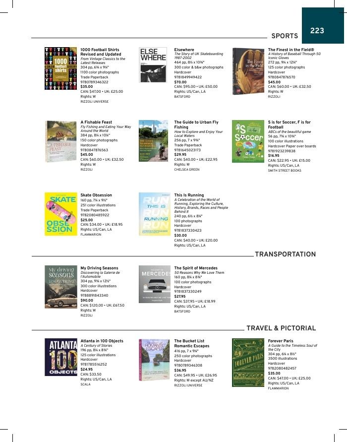 Rizzoli New York Fall 2026 Catalog Weekly Ad January 1 - December 31, 2026
