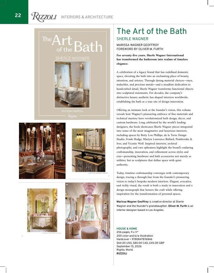 Rizzoli New York Fall 2026 Catalog Weekly Ad January 1 - December 31, 2026