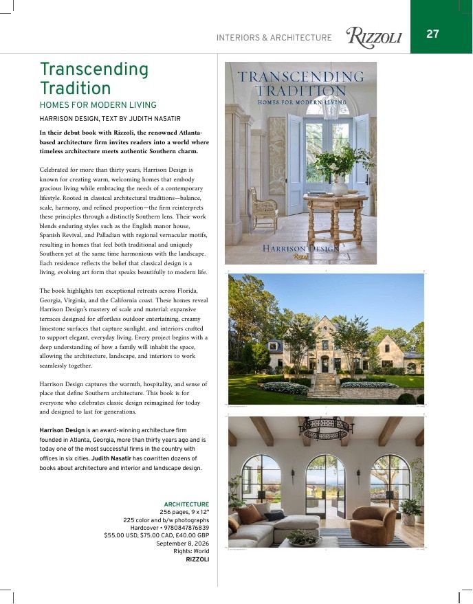 Rizzoli New York Fall 2026 Catalog Weekly Ad January 1 - December 31, 2026