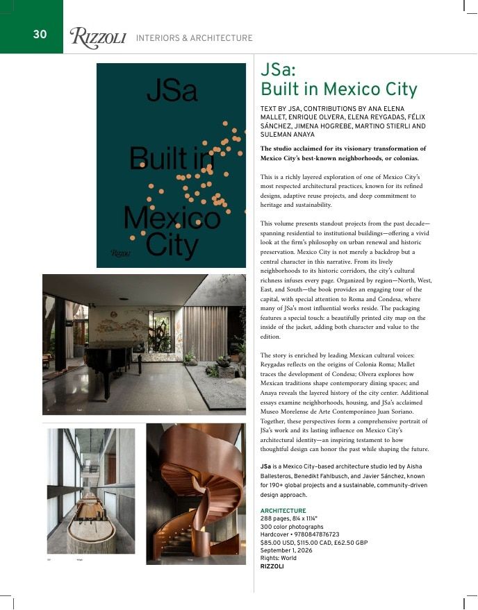 Rizzoli New York Fall 2026 Catalog Weekly Ad January 1 - December 31, 2026