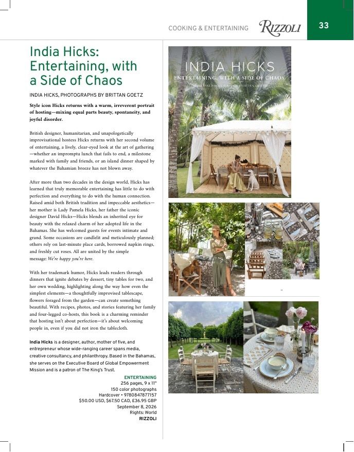 Rizzoli New York Fall 2026 Catalog Weekly Ad January 1 - December 31, 2026