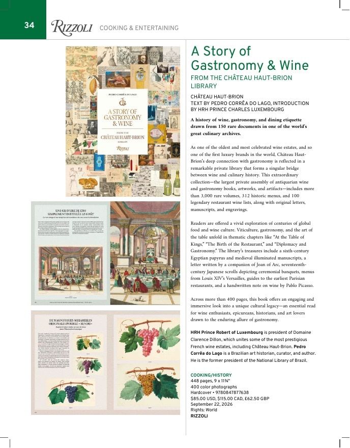 Rizzoli New York Fall 2026 Catalog Weekly Ad January 1 - December 31, 2026
