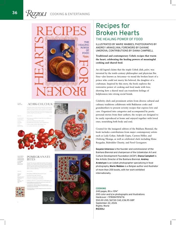 Rizzoli New York Fall 2026 Catalog Weekly Ad January 1 - December 31, 2026