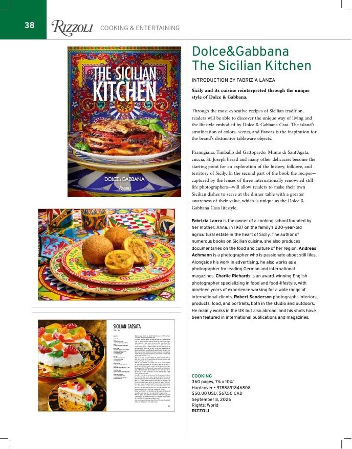 Rizzoli New York Fall 2026 Catalog Weekly Ad January 1 - December 31, 2026