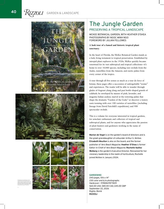 Rizzoli New York Fall 2026 Catalog Weekly Ad January 1 - December 31, 2026