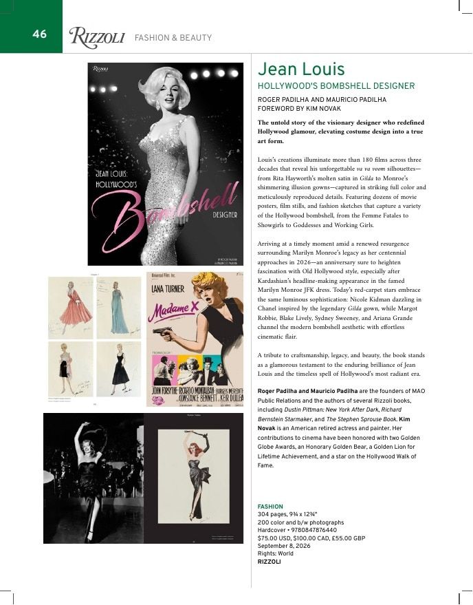 Rizzoli New York Fall 2026 Catalog Weekly Ad January 1 - December 31, 2026