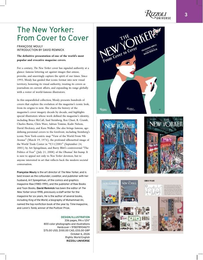 Rizzoli New York Fall 2026 Catalog Weekly Ad January 1 - December 31, 2026