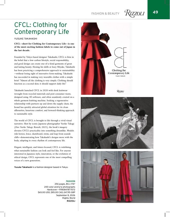 Rizzoli New York Fall 2026 Catalog Weekly Ad January 1 - December 31, 2026