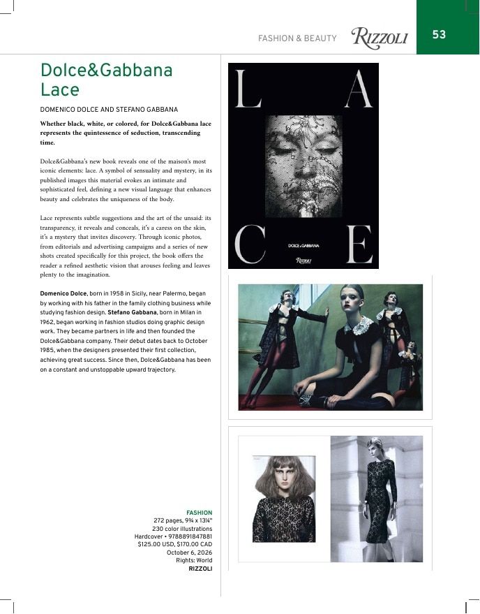 Rizzoli New York Fall 2026 Catalog Weekly Ad January 1 - December 31, 2026