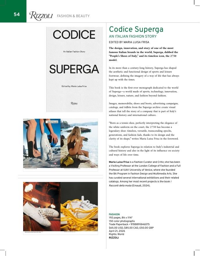 Rizzoli New York Fall 2026 Catalog Weekly Ad January 1 - December 31, 2026