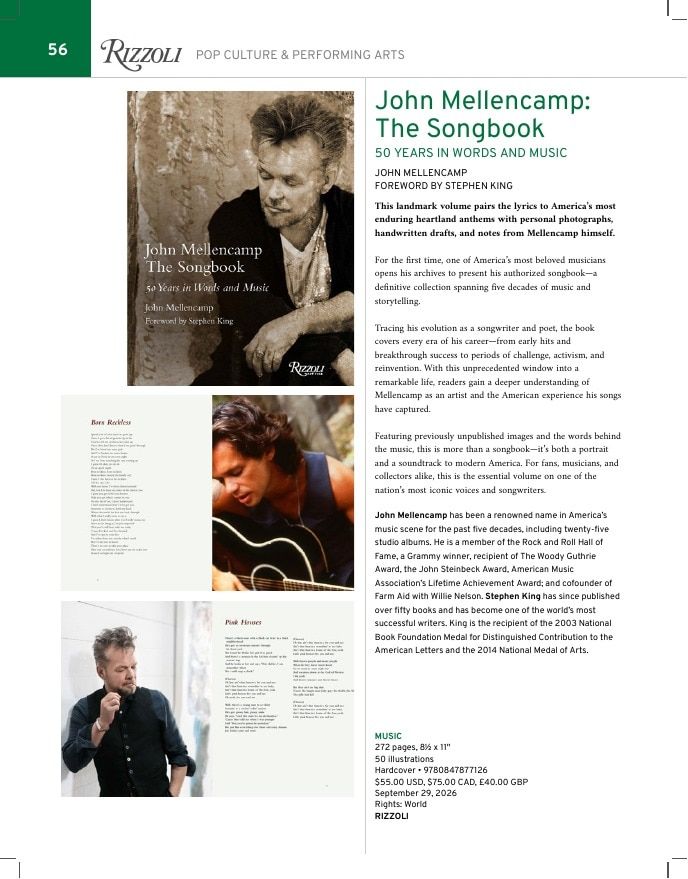 Rizzoli New York Fall 2026 Catalog Weekly Ad January 1 - December 31, 2026