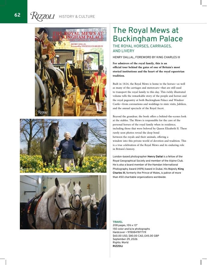 Rizzoli New York Fall 2026 Catalog Weekly Ad January 1 - December 31, 2026