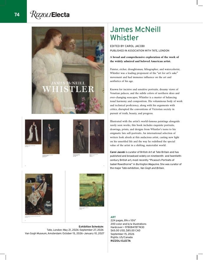 Rizzoli New York Fall 2026 Catalog Weekly Ad January 1 - December 31, 2026