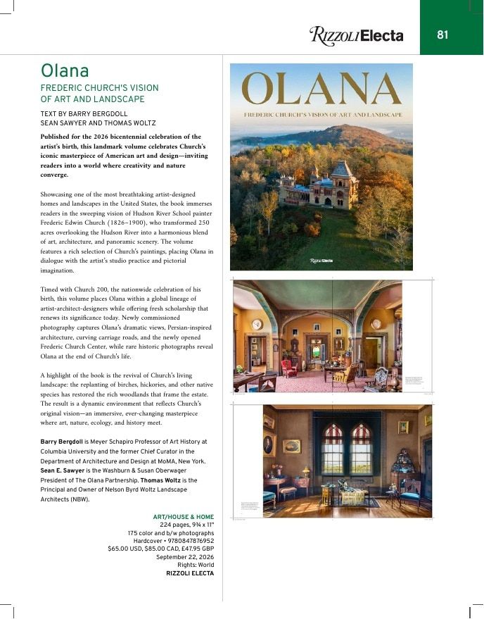 Rizzoli New York Fall 2026 Catalog Weekly Ad January 1 - December 31, 2026