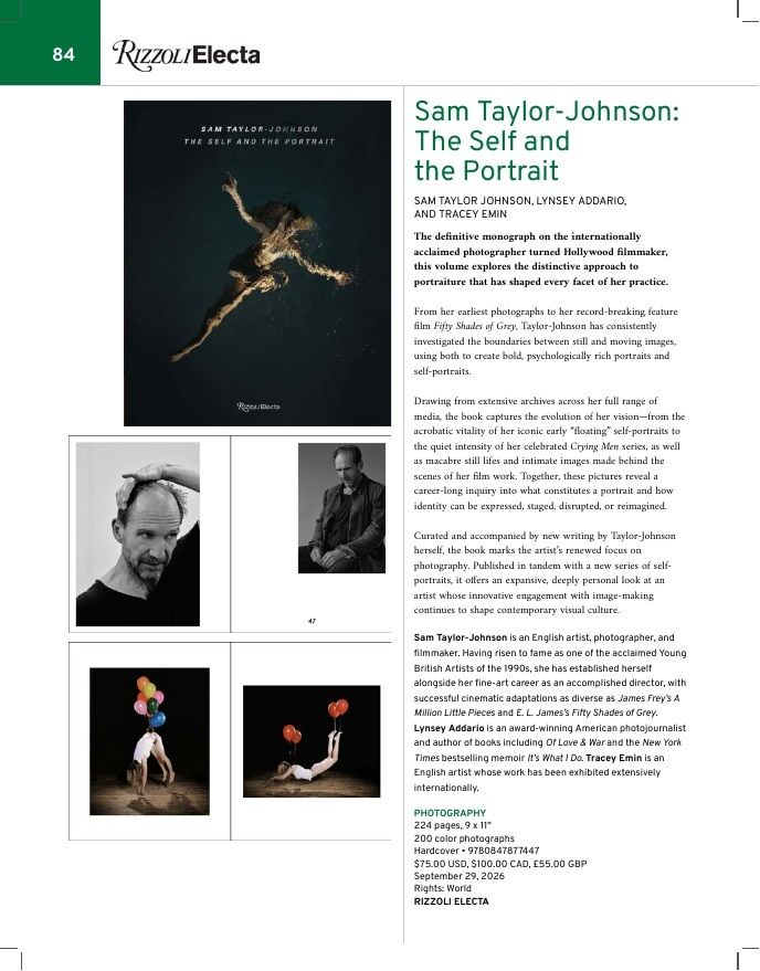 Rizzoli New York Fall 2026 Catalog Weekly Ad January 1 - December 31, 2026